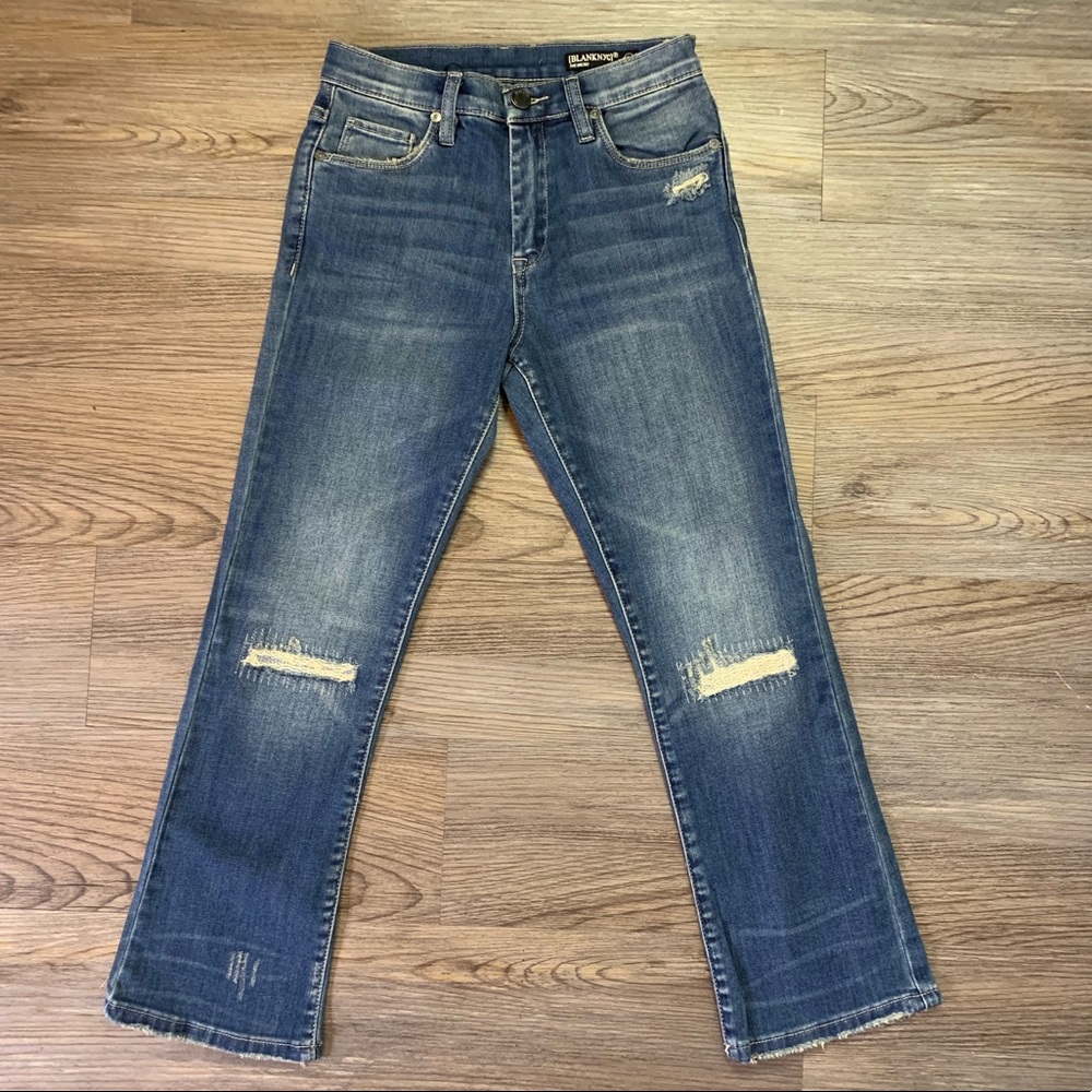 Blank NYC The Micro Straight Leg Crop Jeans